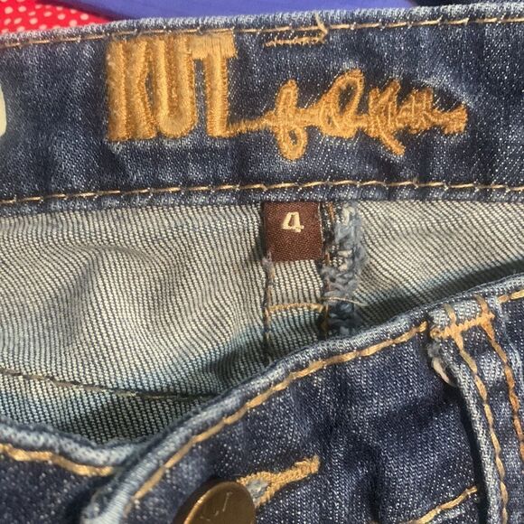 KUT from the KLOTH Women’s Stevie Straight Leg Jeans Size 4 - Picture 5 of 7